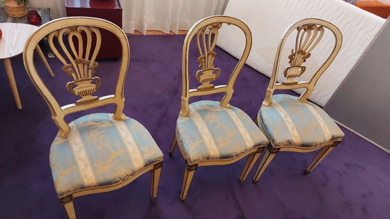 Image 1 of 3x antieke stoelen