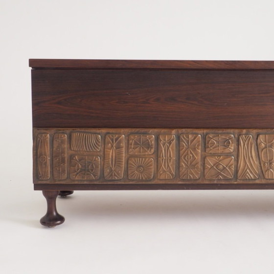 Image 1 of Italian Brutalist Chest by SANTAMBROGIO & DE BERTI