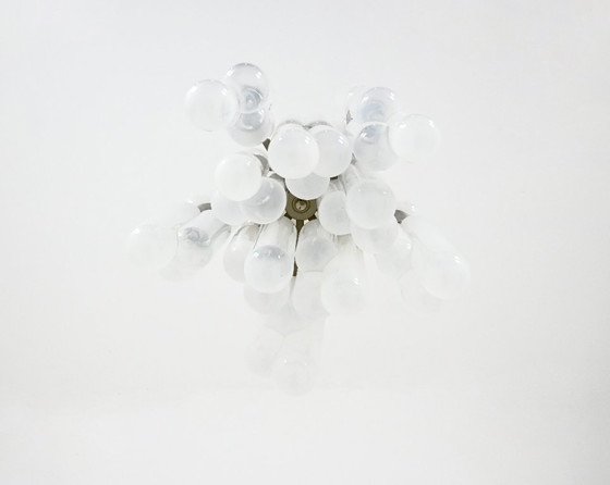 Image 1 of Suspension « Torpedo » de Carlo Nason pour Mazzega, années 1960