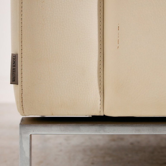 Image 1 of MK11263 Set di divani in pelle Foster 500 di Norman Foster per Walter Knoll, set di 5