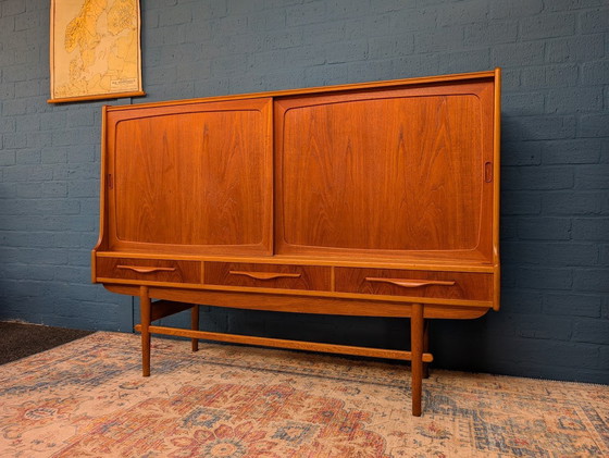 Image 1 of Buffet haut vintage, Holger Christensen, Design danois des années 1960