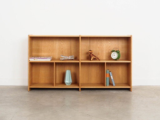 Bücherregal aus Eschenholz, dänisches Design, 1970er Jahre, Hersteller: Lyby Møbler