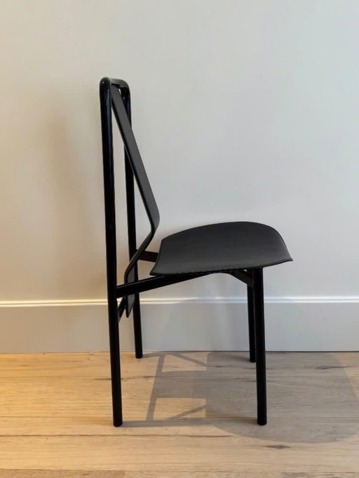 Zanotta Irma eetkamerstoelen – set van 4 Italiaans design