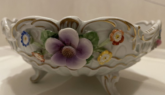 Image 1 of Rara ciotola / vaso / decorazione in porcellana Ø 18 cm di Plaue 1817