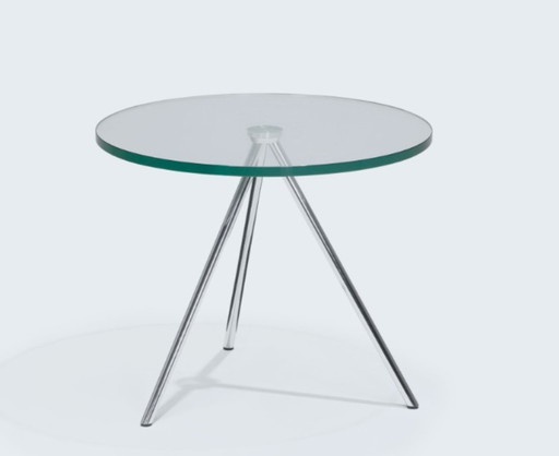 beek maupertuus glass side table