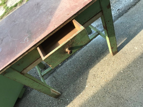 Table de salle à manger rustique, années 1950 – Tables de salle à manger, Bois, Rustic (photo 5 of 9)
