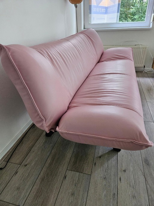Leolux Tango 3-seater sofa pink