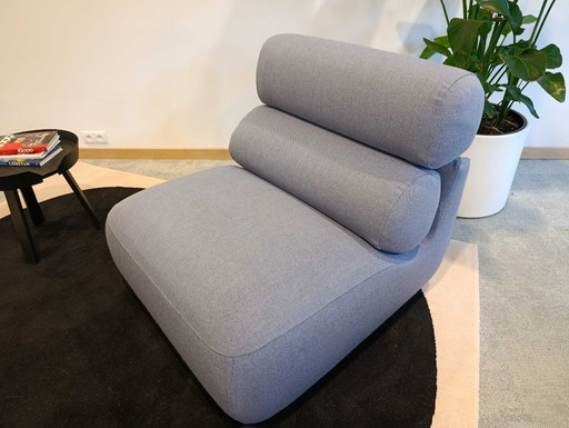 Tylko Sessel aus blauer Wolle