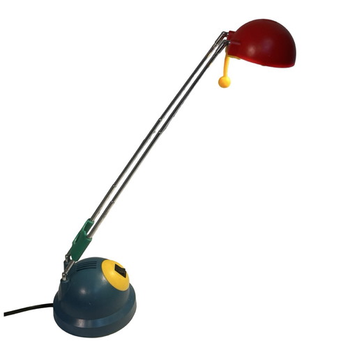 Postmodern - Telescopic desk lamp - 1980’s - Memphis style