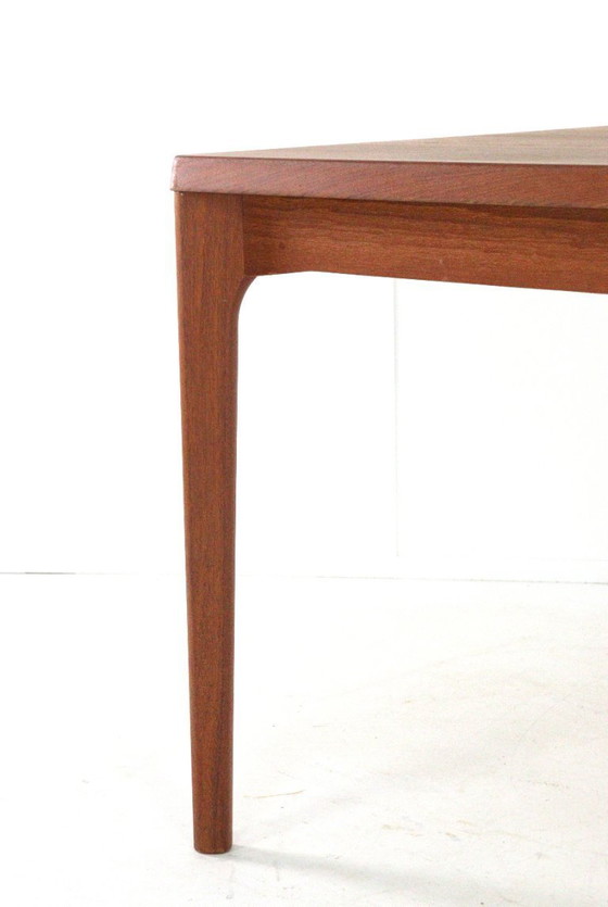 Image 1 of Henning Kjaernulf for Vejle rectangular extendable dining table Danish vintage
