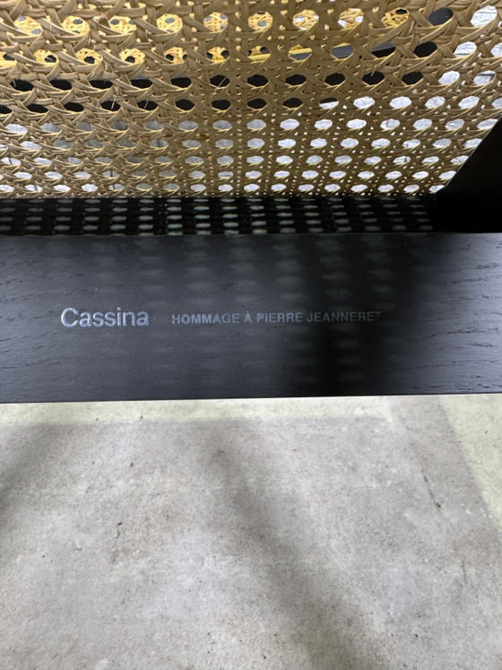 Cassina 051 Capitol Complex Office Chair – Chaises de salle à manger, Wood, Rattan, Modern (photo 11 of 11)