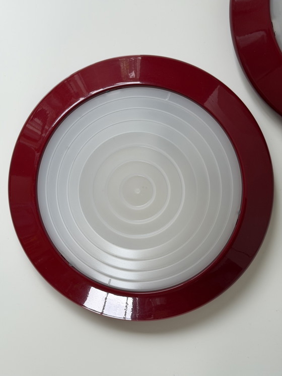 Image 1 of 2x Lampada da soffitto Vintage ArteLuce (FLOS) Onda 1