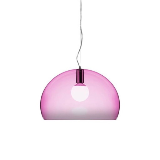 3 x kartell fly big cardinal red lamp – plafondlampen, Plexiglass