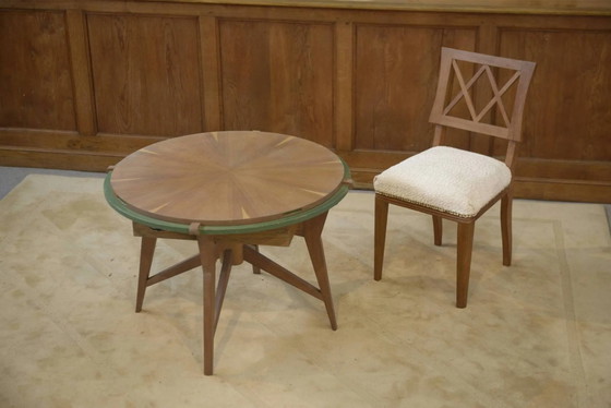 Game table / side table in oak from the 1940s. – Wood, Vintage (photo 4 of 14)