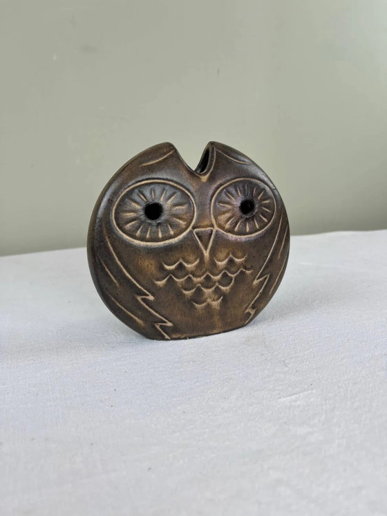 Soliflore hibou stylisé en céramique vintage – Vases, Porcelain, Ceramic (photo 4 of 9)