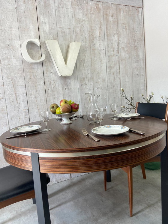 Image 1 of Table extensible rallonges "papillon"