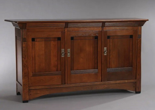Schuitema 3-door sideboard Art Nouveau