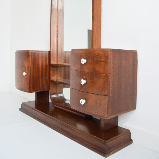 Image 1 of Art Deco 1930 Dressing table / Entrance cabinet