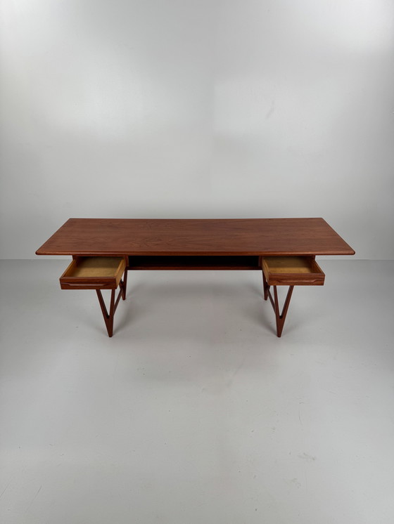 Image 1 of Tavolino da caffè modello 32 di E.W. Bach – Toften Møbelfabrik, Danimarca