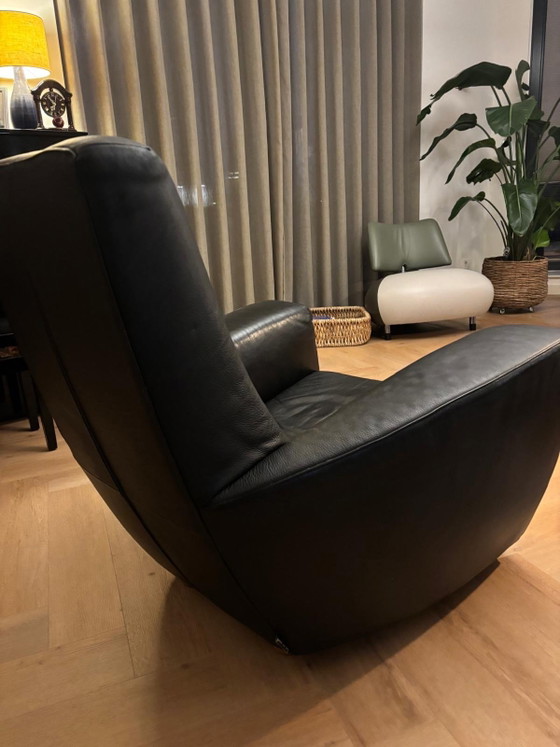De Longa LABEL Van den Berg, Sillones, Cuero, Negro (foto 3 de 6)
