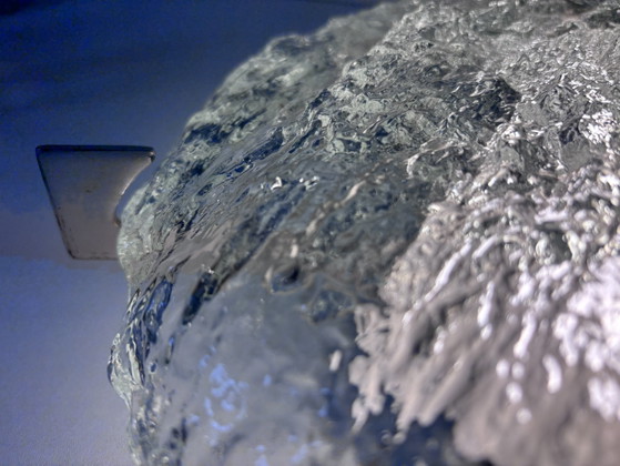 40 cm große Kaiser Idell Deckenleuchte aus Muranoglas – Deckenleuchten (photo 4 of 14)
