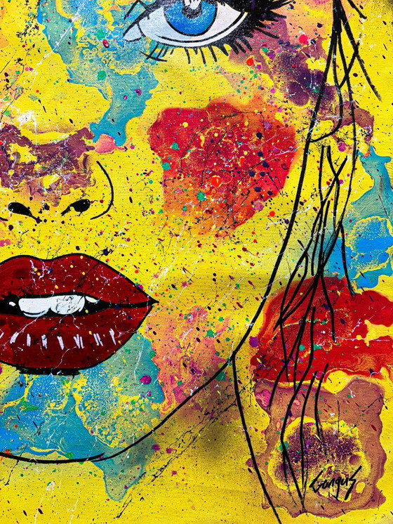 Image 1 of GONGAS - Più vicino - Tela d'artista