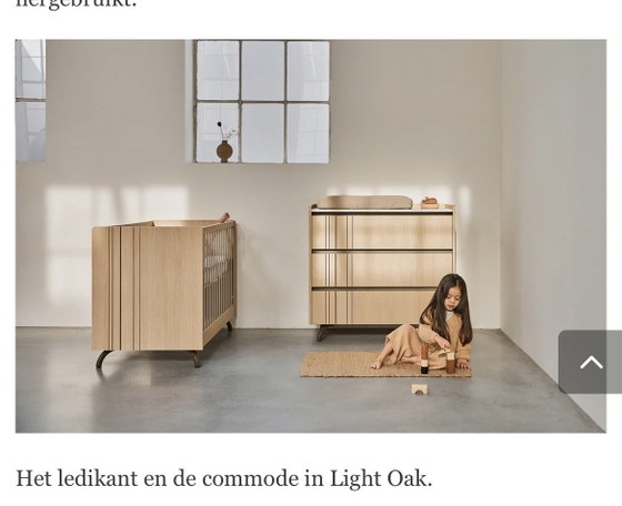 Frendly Amsterdam Ledikant en Commode Japandi – Meubels, Mdf, Wood (photo 9 of 9)