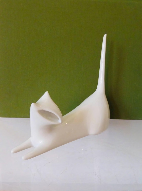 Image 1 of Escultura de gato de Royal Dux Jaroslav Jezek