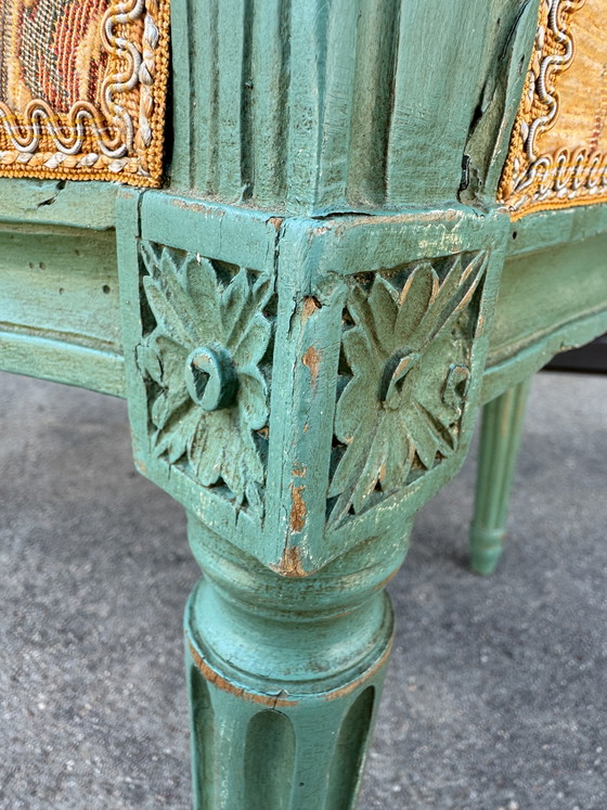 Image 1 of Sillón cabriolet Luis XVI, siglo XVIII.