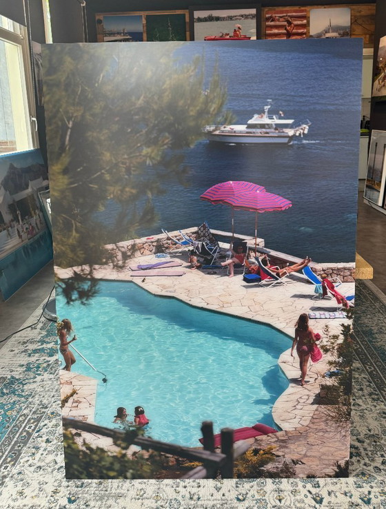 Image 1 of Slim Aarons - Pellicano Pool