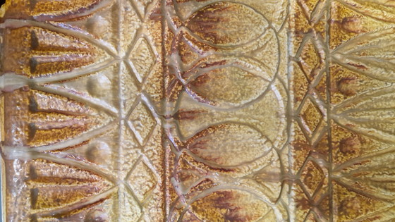 Image 1 of Ochre-yellow West Germany Bay vase 92 45