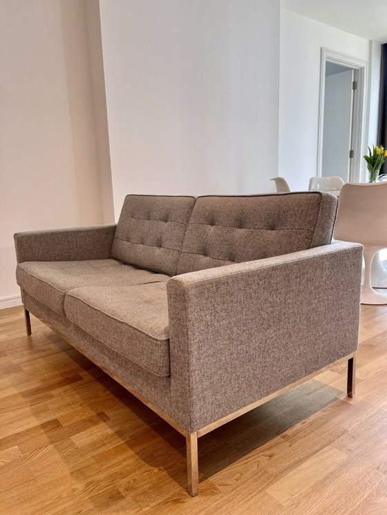 Image 1 of Florence Knoll By Knoll Studio 2-zitsbank Relaxed Sette (Mint)