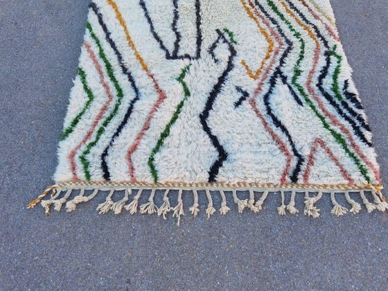 Image 1 of Tappeto in pura lana fatto a mano, lavorazione artigianale tradizionale, dimensioni 1,5/2,5 m
