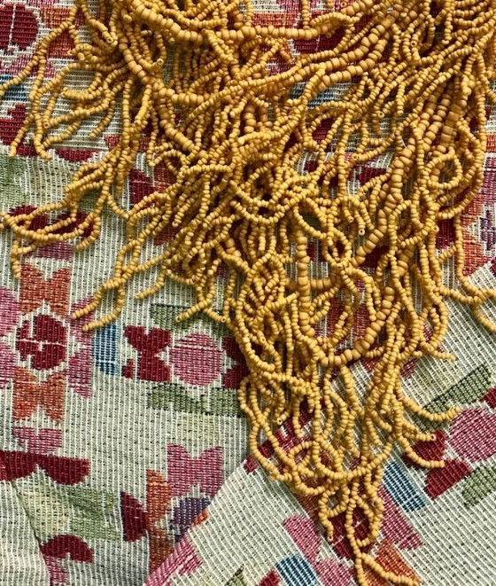 Image 1 of Koraalkleurige kralenketting