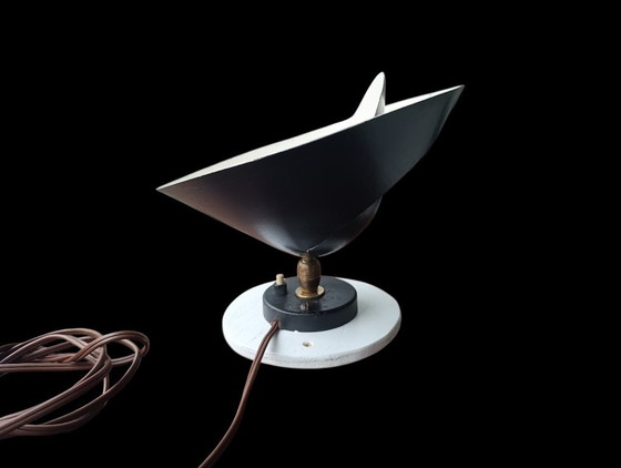 Image 1 of Originale Serge Mouille Petit Saturne Wandleuchte aus den 1950er Jahren. Keine Neuauflage, sondern ein seltenes Original!