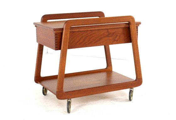 Image 1 of Henning Wind-Hansen voor Sika mobler trolley vintage Deens
