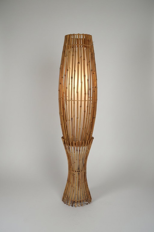 Franco Albini Bamboo Floor Lamp 1960's