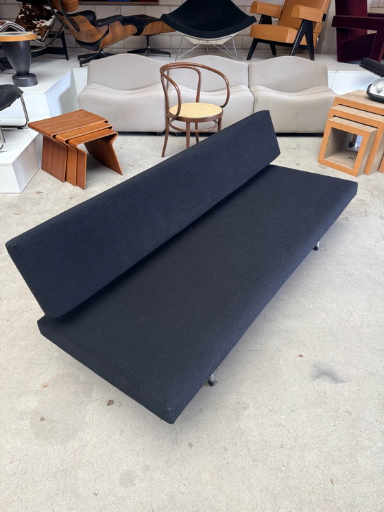 't Spectrum BR 02 sofa bed (daybed), Martin Visser, Metal, Textile, Black (photo 3 of 11)