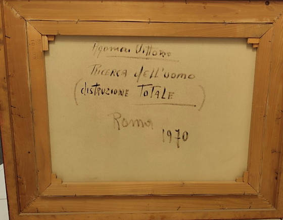 Image 1 of Work by Vittorio Agomeri Total Destruction 1970