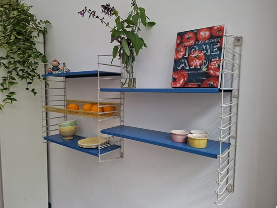 Dubbel Tomado Wandrek, Mid-Century Dutch Design – Metal (photo 6 of 7)