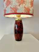 Cordless Scheurich table lamp with firefish