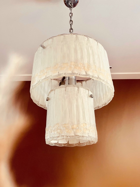 Image 1 of Lampada a sospensione unica di design italiano anni '60/'70