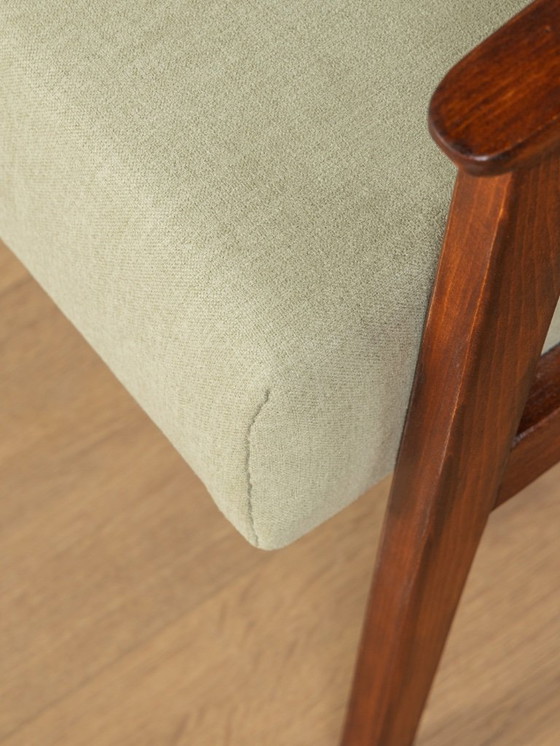 Image 1 of 1950s classic armchair in Mint Green, beech frame