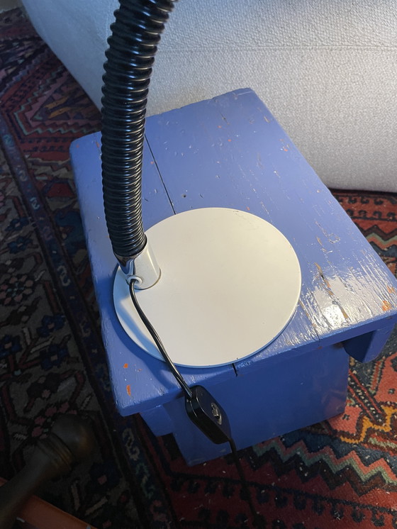 Image 1 of Space age oogbollamp Reggiani jaren 70 tafellamp 