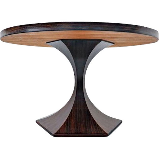 Vintage Dining Table Carlo di Carli Round 1960s