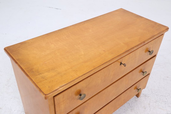 Image 1 of Vintage Commode à tiroirs | Mid Century Armoire à tiroirs | Rangement en bois 60's 70's #05-29