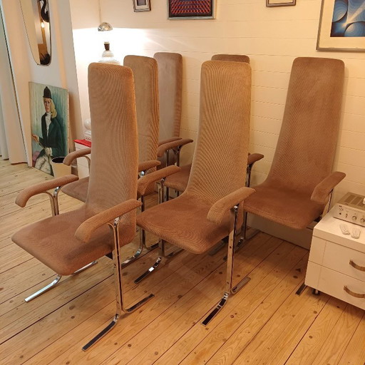 6 chaises Pieff Worcestershire England 