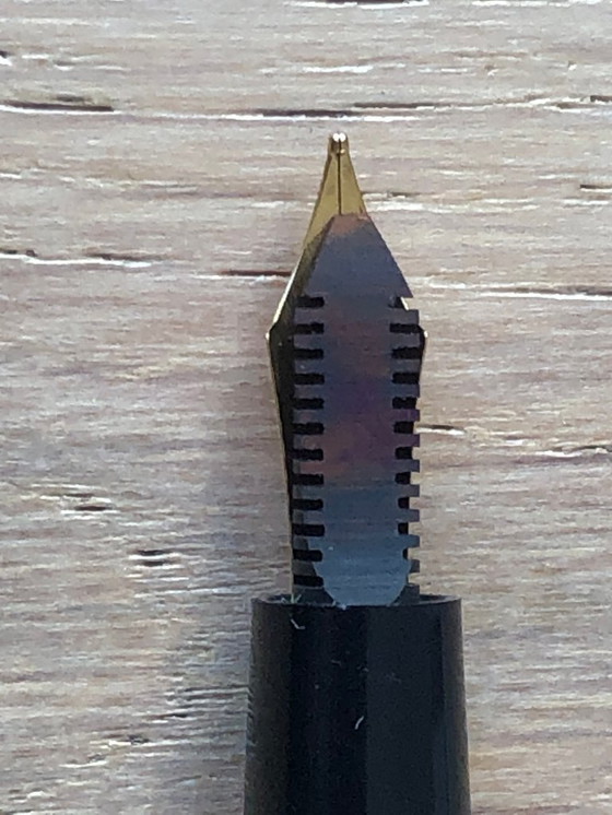 Image 1 of Pluma estilográfica OMAS Extra con tinta en su estuche.