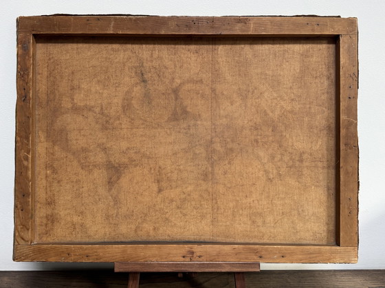 Image 1 of 20th century oil painting on canvas