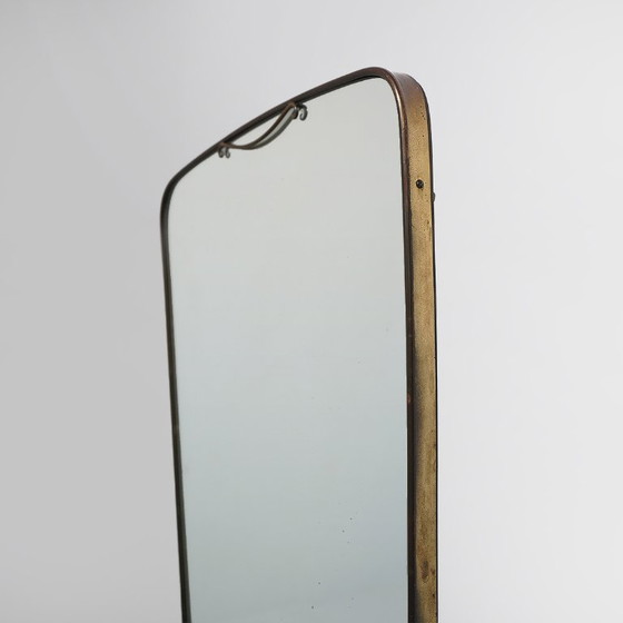 Wandspiegel mit Messingrahmen, 1950er Jahre – Glass (photo 10 of 12)